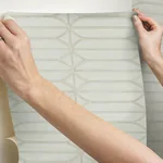 York Designer Series Pavilion Taupe Peel & Stick Wallpaper - SKU PSW1411RL