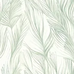 York Designer Series Peaceful Plume Light Blue Wallpaper | Wallpaper Twins York Designer Series Peaceful Plume Light Blue Wallpaper - SKU NA0501