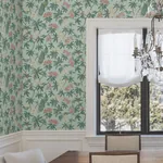 York Designer Series Peacock Estate Blue Wallpaper | Wallpaper Twins York Designer Series Peacock Estate Blue Wallpaper - SKU MX9663
