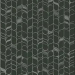 York Designer Series Perfect Petals Black & Silver Wallpaper - SKU OS4205