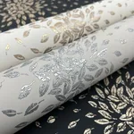 York Designer Series Petite Leaves Cream & Gold Wallpaper | Wallpaper Twins York Designer Series Petite Leaves Cream & Gold Wallpaper - SKU MD7103