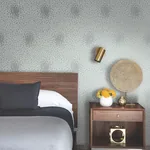 York Designer Series Petite Leaves Spa & Silver Wallpaper | Wallpaper Twins York Designer Series Petite Leaves Spa & Silver Wallpaper - SKU MD7101