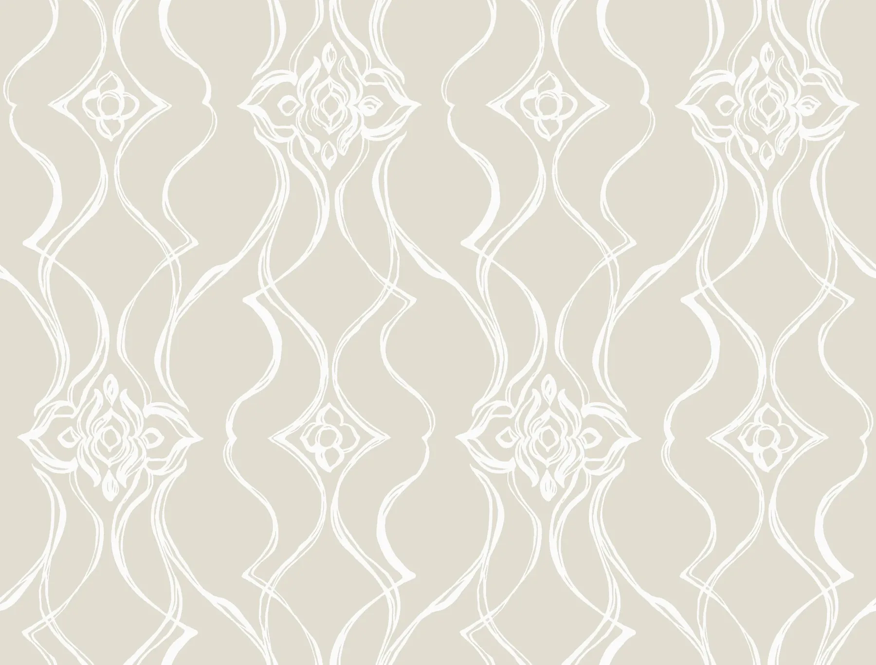 DF3375 | Pirouette Beige Wallpaper
