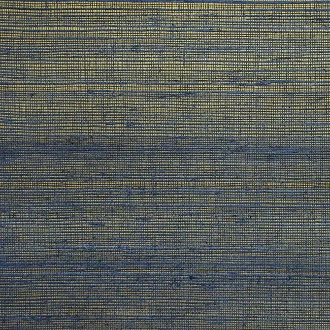 DL2959 | Plain Sisal Indigo & Gold Wallpaper