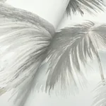 York Designer Series Plein Air Palms Black & White Wallpaper - SKU LM5432