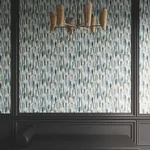 York Designer Series Pluie Ocean Wallpaper | Wallpaper Twins York Designer Series Pluie Ocean Wallpaper - SKU LM5401