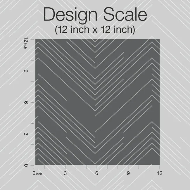 York Designer Series Polished Chevron Charcoal & Silver Wallpaper - SKU MD7226