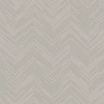 York Designer Series Polished Chevron Taupe & Silver Wallpaper - SKU MD7227