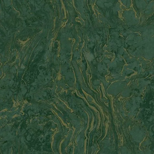 KT2222 | Polished Marble Green Wallpaper