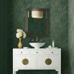 York Designer Series Polished Marble Green Wallpaper - SKU KT2222
