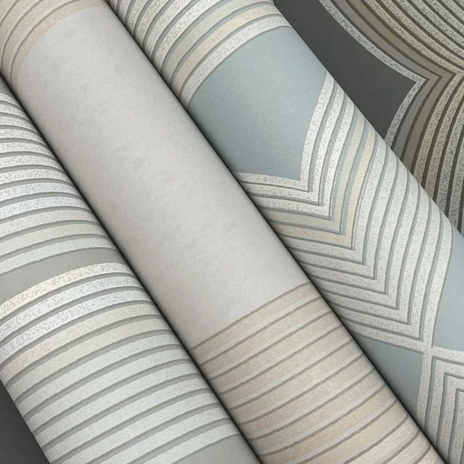 York Designer Series Progression Ogee Light Blue Wallpaper | Wallpaper Twins York Designer Series Progression Ogee Light Blue Wallpaper - SKU EV3985