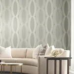 York Designer Series Progression Ogee Light Neutral Wallpaper | Wallpaper Twins York Designer Series Progression Ogee Light Neutral Wallpaper - SKU EV3983