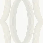 York Designer Series Progression Ogee White Wallpaper | Wallpaper Twins York Designer Series Progression Ogee White Wallpaper - SKU EV3981