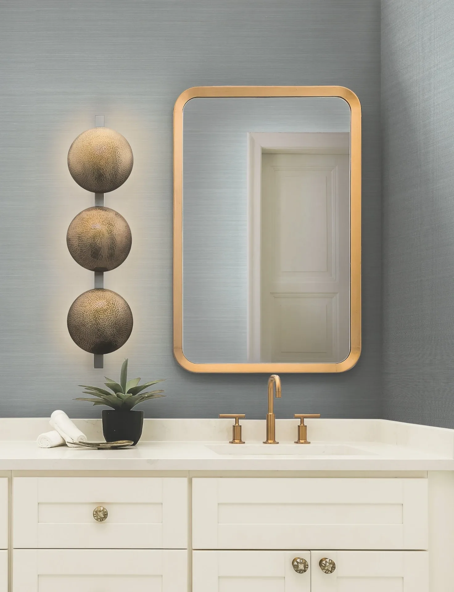 York Designer Series Quiet Vista Mist Wallpaper - SKU NT6205N