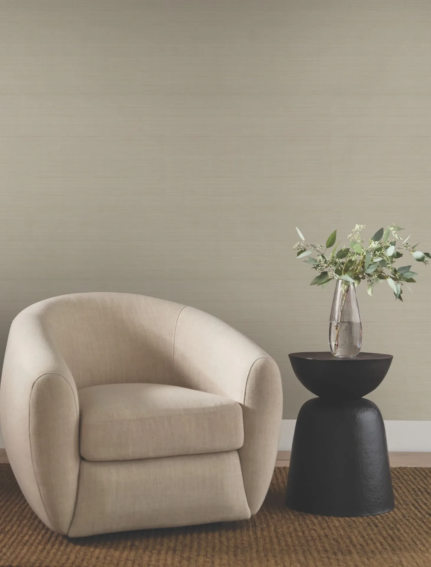 York Designer Series Quiet Vista Zinc Wallpaper | Wallpaper Twins York Designer Series Quiet Vista Zinc Wallpaper - SKU NT6207N