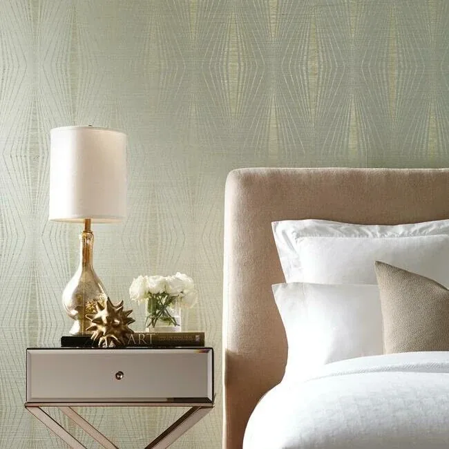 York Designer Series Radiant Gold Wallpaper - SKU DL2933