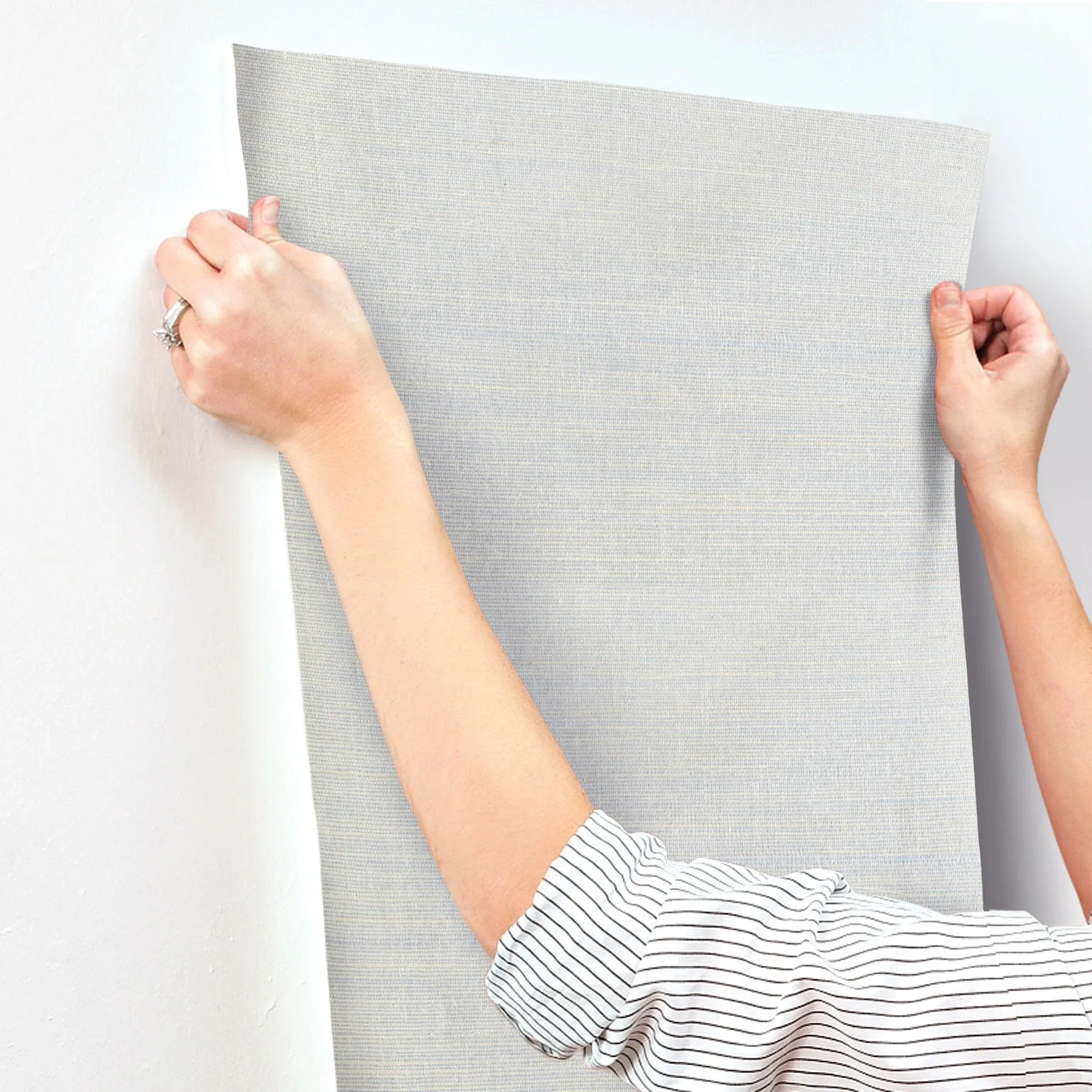 York Designer Series Raffia White Wallpaper - SKU MI4762