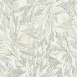 York Designer Series Rainforest Leaves Cream & Grey Wallpaper - SKU Y6230702