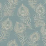 York Designer Series Regal Peacock Dark Teal Wallpaper - SKU EV3943