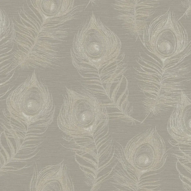 EV3941 | Regal Peacock Mink Wallpaper