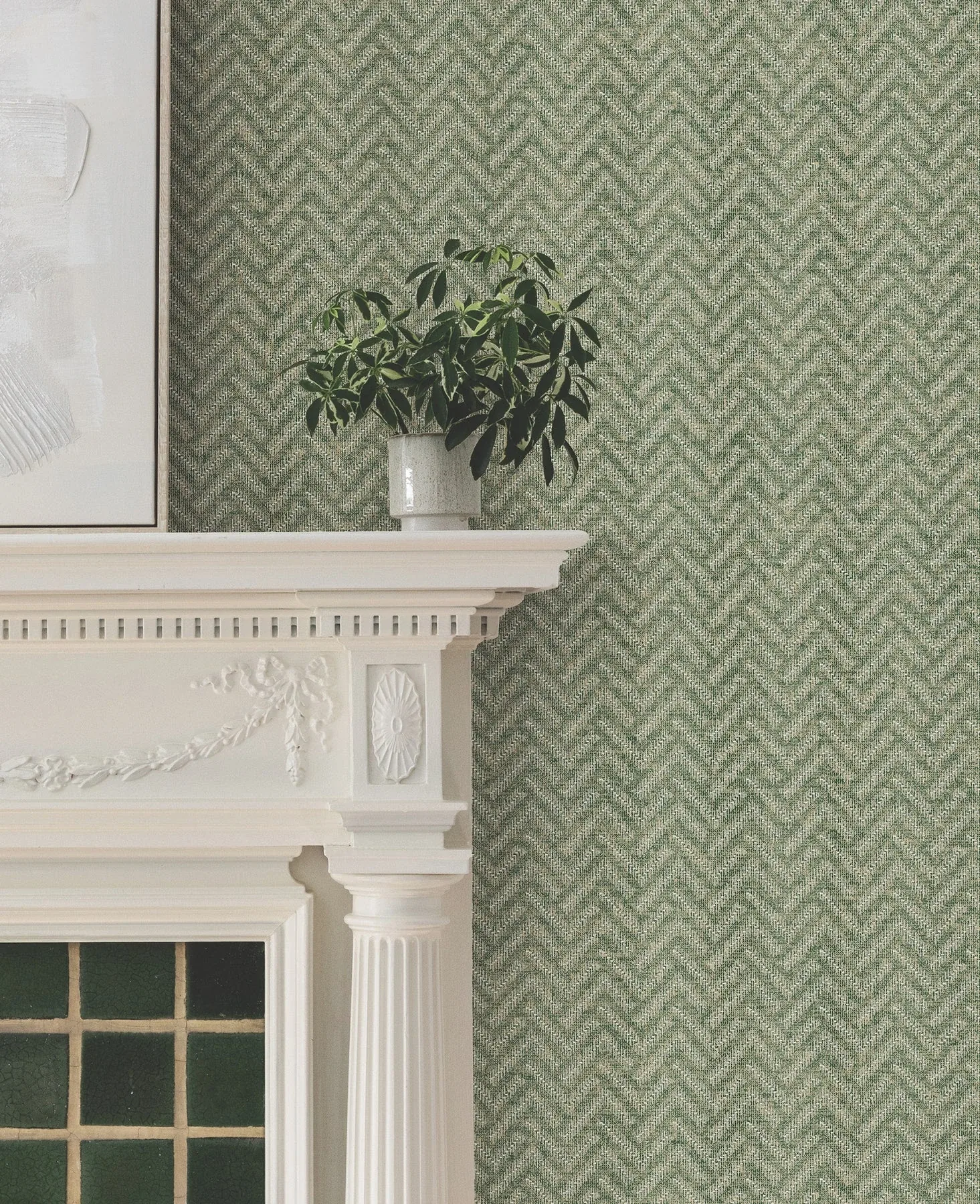 York Designer Series Regent Emerald Wallpaper - SKU MX9673