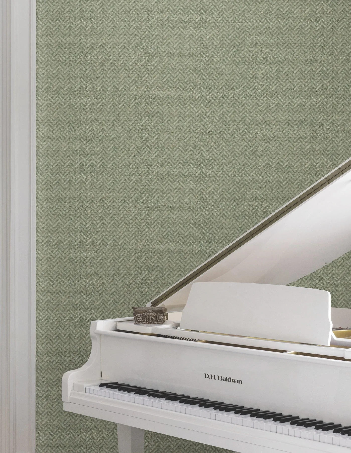 York Designer Series Regent Emerald Wallpaper - SKU MX9673