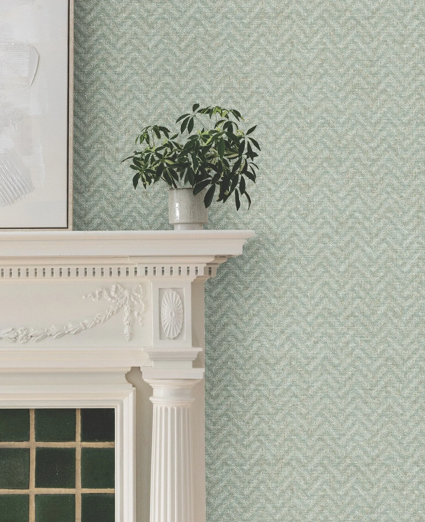 York Designer Series Regent Jade Wallpaper - SKU MX9672