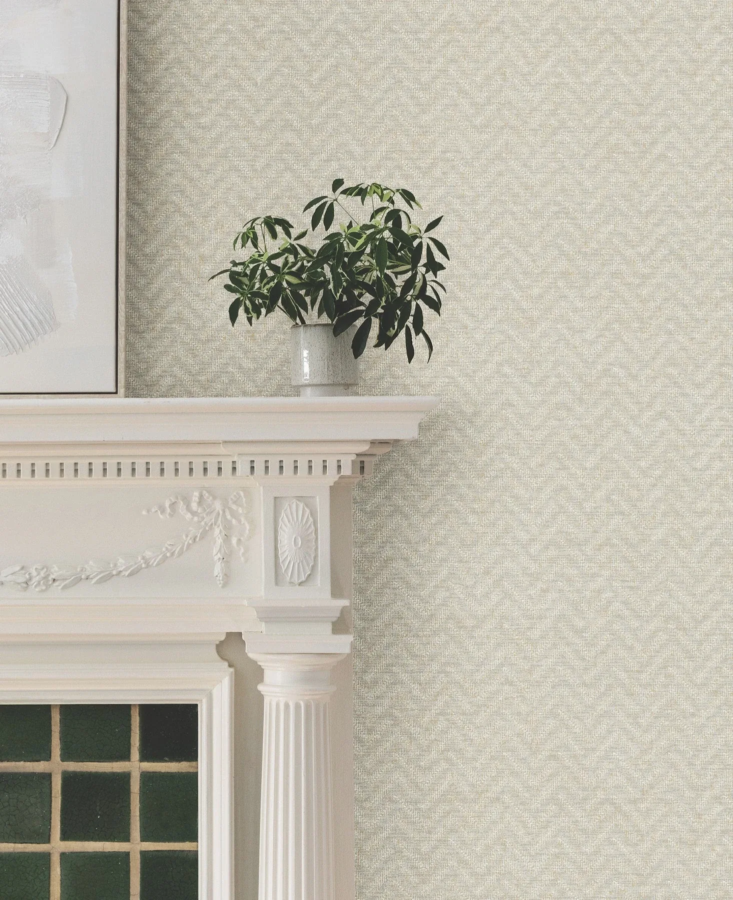 York Designer Series Regent Soft Grey Wallpaper - SKU MX9674