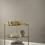 York Designer Series Ribbon Bamboo Silver Metallic Wallpaper - SKU DD3832