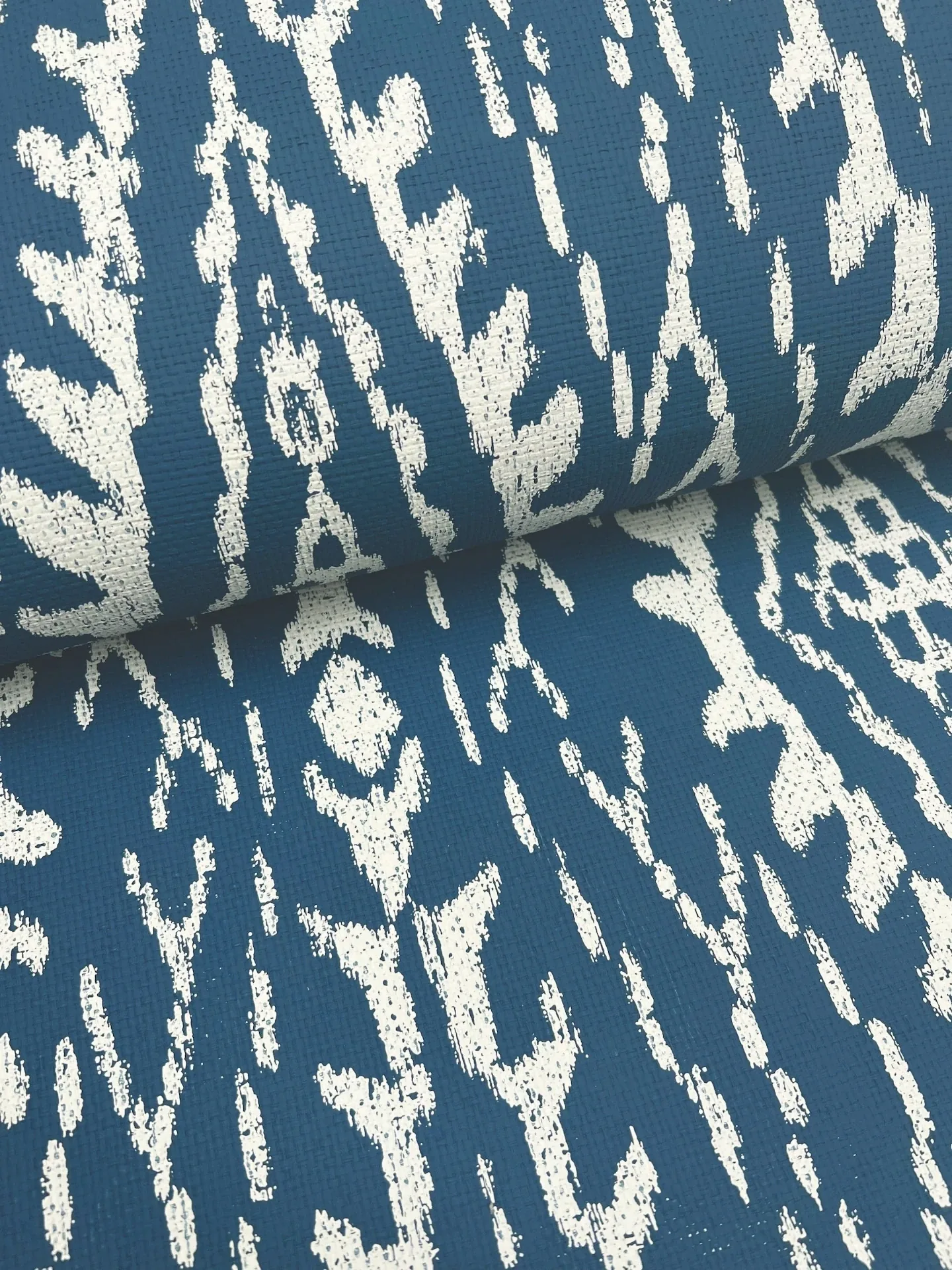 York Designer Series Rousseau Paperweave Indigo Wallpaper - SKU LM5344