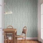 York Designer Series Rousseau Paperweave Sage Wallpaper - SKU LM5341
