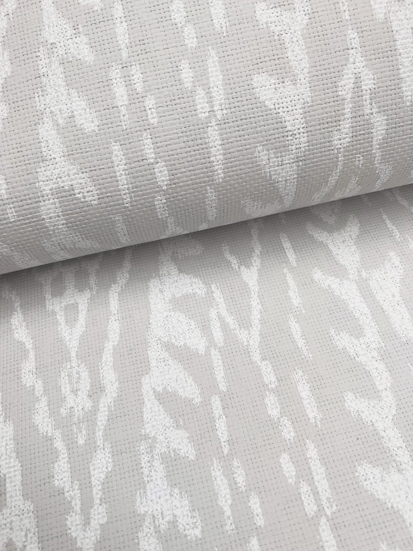 York Designer Series Rousseau Paperweave Warm Grey Wallpaper - SKU LM5345