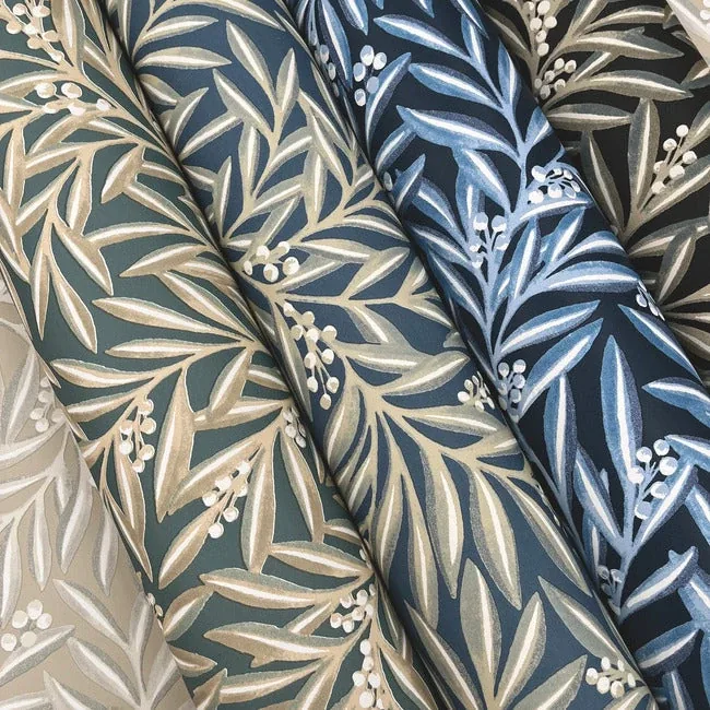 York Designer Series Rowan Black Wallpaper - SKU AC9135