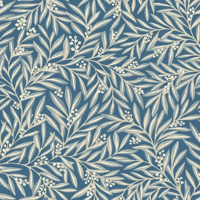 AC9132 | Rowan Dusty Blue Wallpaper