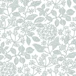 York Designer Series Rowen Light Blue Botanical Wallpaper - SKU VP1346