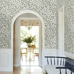 York Designer Series Rowen Olive Botanical Wallpaper - SKU VP1343