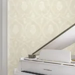 York Designer Series Royal Damask Beige Wallpaper | Wallpaper Twins York Designer Series Royal Damask Beige Wallpaper - SKU MX9641