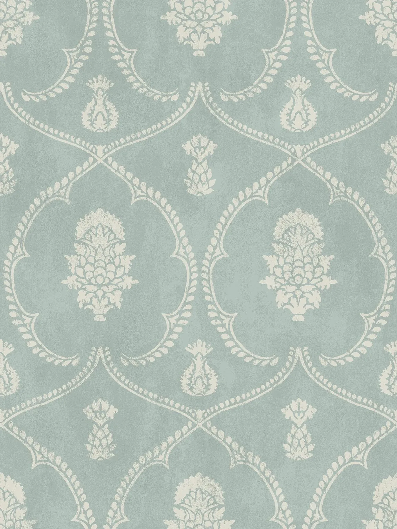 MX9645 | Royal Damask Jade Wallpaper