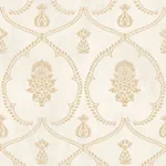 York Designer Series Royal Damask Soft Gold Wallpaper | Wallpaper Twins York Designer Series Royal Damask Soft Gold Wallpaper - SKU MX9643
