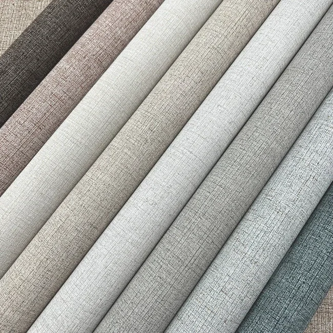 York Designer Series Rugged Linen Dusk Wallpaper - SKU RRD7639N