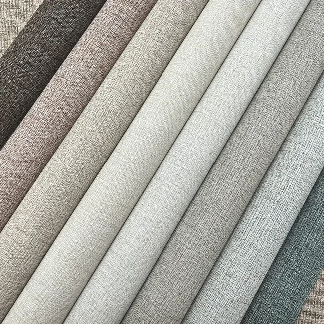 York Designer Series Rugged Linen Juniper Wallpaper - SKU RRD7643N