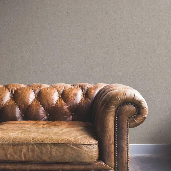 York Designer Series Rugged Linen Sequoia Wallpaper - SKU RRD7641N