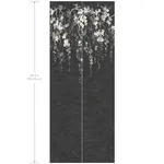 York Designer Series Sakura Blooms Black Wall Mural | Wallpaper Twins York Designer Series Sakura Blooms Black Wall Mural - SKU ZA8058M