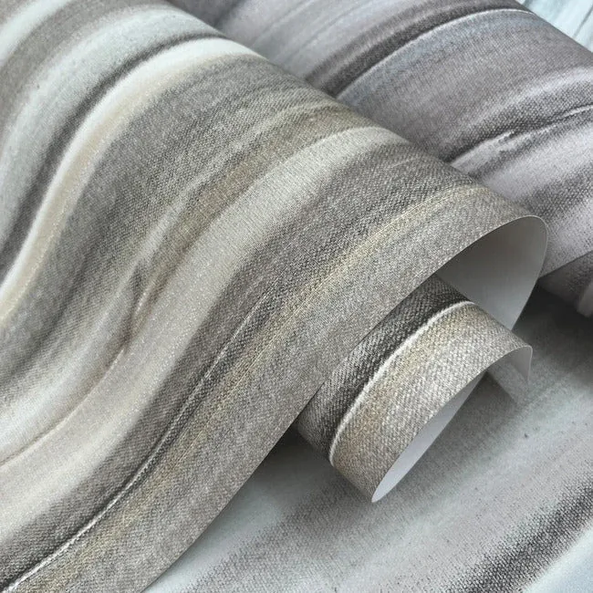 York Designer Series Sanctuary Smokey Blue Wallpaper - SKU DT5122