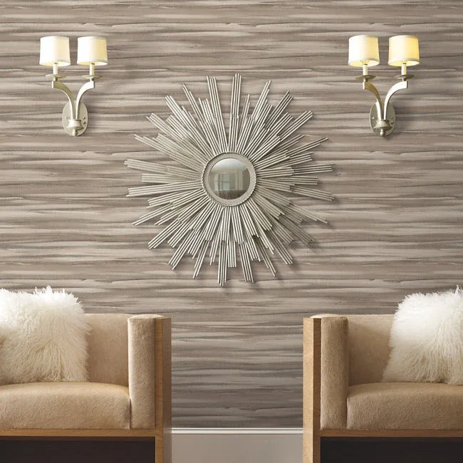 York Designer Series Sanctuary Tan Wallpaper - SKU DT5125