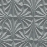 York Designer Series Sculpted Charcoal Fans Wallpaper | Wallpaper Twins York Designer Series Sculpted Charcoal Fans Wallpaper - SKU NT6127