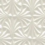 York Designer Series Sculpted Ivory Fans Wallpaper | Wallpaper Twins York Designer Series Sculpted Ivory Fans Wallpaper - SKU NT6129