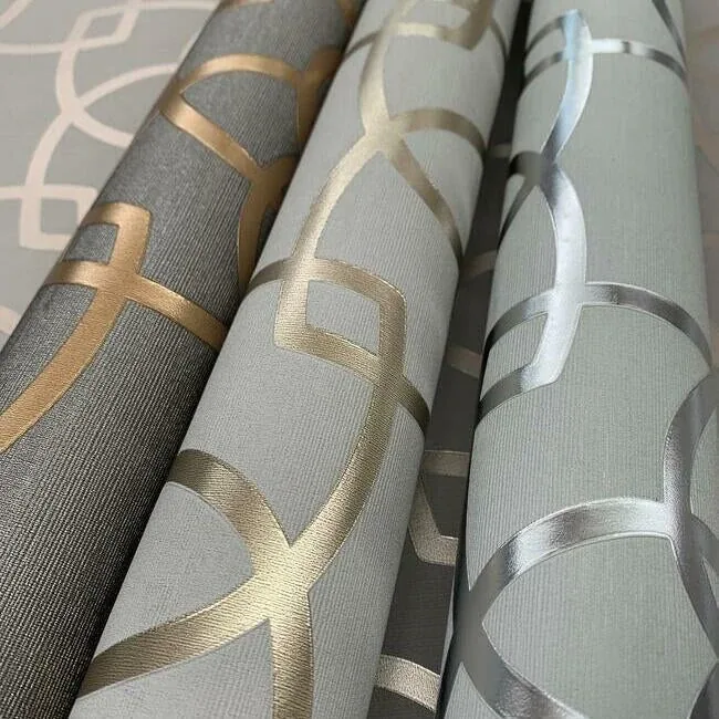 York Designer Series Serendipity Cream & Gold Metallic Wallpaper - SKU Y6200202