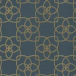 York Designer Series Serendipity Navy Wallpaper - SKU DD3711
