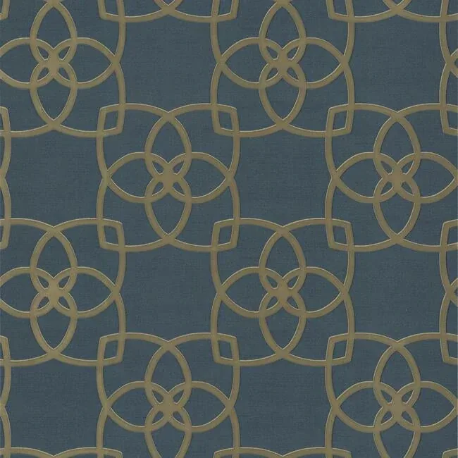 DD3711 | Serendipity Navy Wallpaper